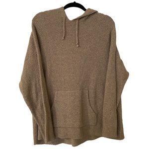 Women’s Aerie Beige Pullover Hoodie Size Large